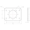 TACO Grand Slam 300 Universal Backing Plate f/GS-300  GS-390 - Pair