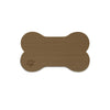 SeaDek Dog Bowl Mat - Cappuccino/Black - Small - 12" x 21"