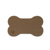 SeaDek Dog Bowl Mat - Cappuccino/Black - Medium - 12.5" x 24"