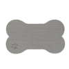 SeaDek Dog Bowl Mat - Storm Grey/Black - Large - 16.5" x 29.5"