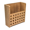 Whitecap Teak Grate Front Magazine Rack