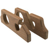 Whitecap Teak Two-Rod Storage Rack - Pair