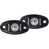 RIGID Industries A-Series Black High Power LED Light - Pair - Natural White