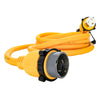 Camco 50 Amp Power Grip Marine Extension Cord - 25 M-Locking/F-Locking Adapter