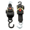 Camco Retractable Tie Down Straps - 2" Width 6 Dual Hooks