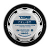 DS18 New Edition HYDRO 8" 2-Way Marine Speakers w/RGB LED Lighting 375W - White