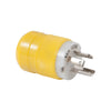 Marinco Locking Plug - 15A, 125V - Yellow