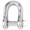 Wichard Captive Pin D Shackle - Diameter 5mm - 3/16"