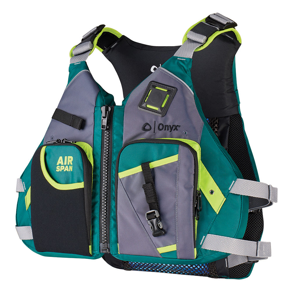 Onyx Airspan Angler Life Jacket XL2X Green – Pro Tackle World
