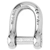 Wichard Self-Locking Allen Head Pin D Shackle - 10mm Diameter - 13/32"