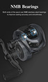 Tsurinoya SPIRIT FOX 150 Ⅱ BFS Baitcaster 7.3:1 8+1BB 5Kg Max Drag 169g