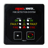 Fireboy-Xintex Two Zone Detection & Alarm Panel - 2-5/8" Display - 12/24V DC