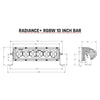 RIGID Industries Radiance + 10" Light Bar - RGBW