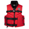 Mustang Accel 100 Foam Fishing Vest - Large - Red-Black