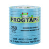 FrogTape CP 250 Medium-High Adhesion Masking Tape - 12MM x 55M x 12-Pack - Light Blue - Rated for 250°F