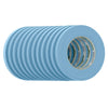 FrogTape CP 250 Medium-High Adhesion Masking Tape - 12MM x 55M x 12-Pack - Light Blue - Rated for 250°F