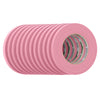 FrogTape CP 325 Medium-High Adhesion Masking Tape - 12MM x 55M x 12-Pack - Pink - Rated for 325°F