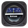 Ritchie V-537B Explorer Compass - Bulkhead Mount - Blue Dial