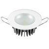 Lumitec Mirage - Flush Mount Down Light - Glass Finish/No Bezel - 2-Color White/Blue Dimming