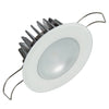 Lumitec Mirage - Flush Mount Down Light - Glass Finish/No Bezel - White Non-Dimming