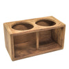 Whitecap Teak 2-Drink Rack