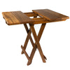 Whitecap Teak Solid Top Fold Away Table