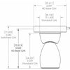 Lumitec GAI2 Warm White Dimming - Heavy-Duty Base w/Built-In Switch - White Housing