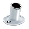 Whitecap Top-Mounted Flag Pole Socket CP/Brass - 3/4" ID