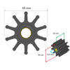 Albin Group Premium Impeller 65 x 15.8 x 50mm - 10 Blade - Spline Insert