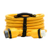 Camco 50 Amp Power Grip Marine Extension Cord - 25' M-Locking/F-Locking Adapter