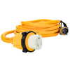 Camco 50 Amp Power Grip Marine Extension Cord - 50' M-Locking/F-Locking Adapter