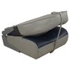 Springfield Premium Wave Folding Seat - Grey/Blue w/Meteor Stripe