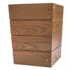 Whitecap Small Waste Basket - Teak