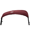 SureShade Power Bimini - Black Anodized Frame - Burgandy Fabric