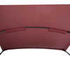 SureShade Power Bimini - Black Anodized Frame - Burgandy Fabric