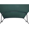 SureShade Power Bimini - Black Anodized Frame - Green Fabric