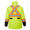 Mustang Classic Flotation Coat - Fluorescent Yellow/Green/Black - Large