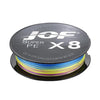 JOF X8 PE Braided Line 150M 300M 500M 15 20 30 40 60 80 100LB