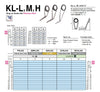 FUJI KL 10PC Rod Guide Repair Kit