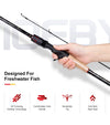 Noeby Leisure K6 Casting/Spinning Rod ML M MH 1.98m 2.13m 2.29m 2.43m 2PC