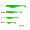 Hexakill T-Tail Shad Bait 5cm/7cm/9cm/12cm 3-34Pcs