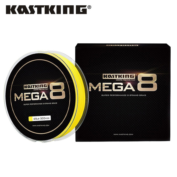 KastKing Mega 8 PE Braid Line 274M/457M 10-80LB – Pro Tackle World