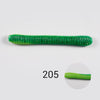 Noeby 6Pcs Fat Stick Worm 11cm 8g