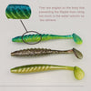 ESFISHING Ripple T-Tail Shad 100mm/125mm 6Pcs