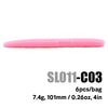 SeaKnight Soft Plastic Worm 6.9g 7.4g 8.5g 6Pieces/Bag