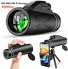 80x100 Zoom 10000m HD Bak4 Portable Long Range Monoculars