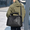 Men's Black Duffle Bag