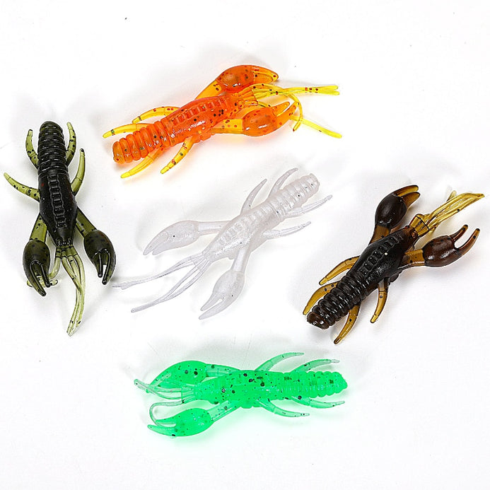 Spinpoler TPR 5Pcs/Lot 7.5cm Plastic Crawfish Lure – Pro Tackle World