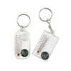 Mini Keychain Compass Thermometer Combo