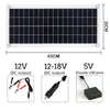 1000W Solar Panel 12V Solar Cell With 60A 100A Controller